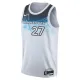 Camiseta Minnesota Timberwolves Rudy Gobert City Edition 2024-25 Blanco Swingman para Hombre