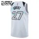 Camiseta Minnesota Timberwolves Rudy Gobert City Edition 2024-25 Blanco Swingman para Niño