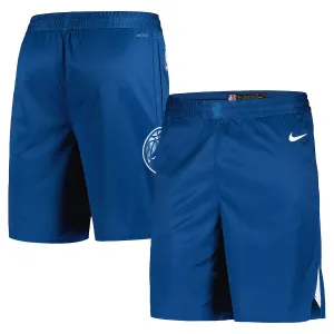 Pantalones Minnesota Timberwolves City Edition 2023-24 Azul Swingman para Hombre