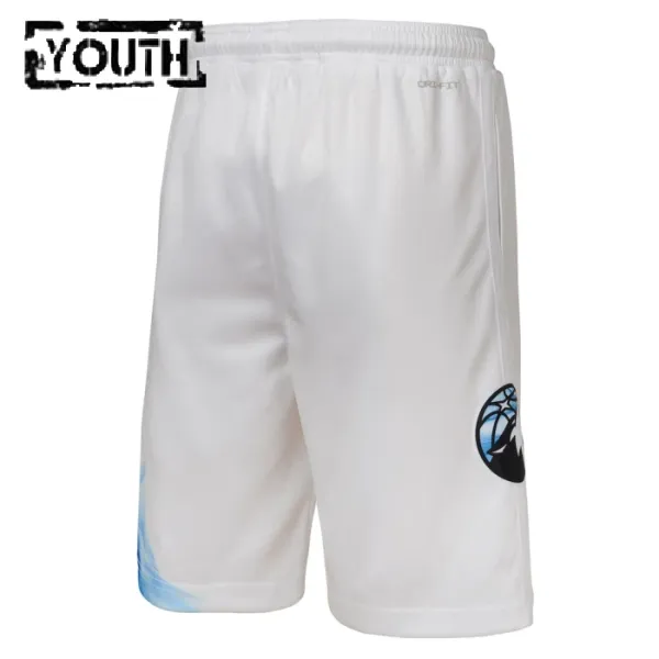 Pantalones Minnesota Timberwolves City Edition 2024-25 Swingman para Niño
