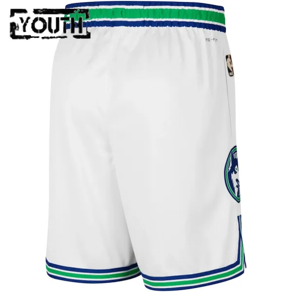 Pantalones Minnesota Timberwolves Edition Hardwood Classics 2023-24 Swingman para Niño