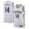 Camiseta New Orleans Pelicans Brandon Ingram 14 Association Edition Blanco Swingman para Hombre