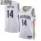Camiseta New Orleans Pelicans Brandon Ingram 14 Association Edition Blanco Swingman para Niño