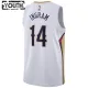 Camiseta New Orleans Pelicans Brandon Ingram 14 Association Edition Blanco Swingman para Niño
