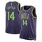 Camiseta New Orleans Pelicans Brandon Ingram City Edition 2024-25 Púrpura Swingman para Hombre