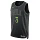 Camiseta New Orleans Pelicans CJ McCollum 3 City Edition 2023-24 Azul Swingman para Hombre