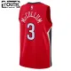 Camiseta New Orleans Pelicans CJ Mccollum 3 Statement Edition Rojo Swingman para Niño