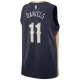 Camiseta New Orleans Pelicans Dyson Daniels 11 Icon Edition Swingman para Hombre