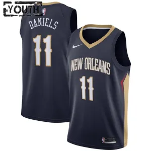 Camiseta New Orleans Pelicans Dyson Daniels 11 Icon Edition Swingman para Niño