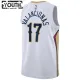 Camiseta New Orleans Pelicans jonas valanciunas 17 Association Edition Blanco Swingman para Niño
