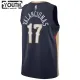 Camiseta New Orleans Pelicans jonas valanciunas 17 Icon Edition Swingman para Niño