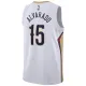 Camiseta New Orleans Pelicans Jose Alvarado 15 Association Edition Blanco Swingman para Hombre