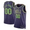 Camiseta New Orleans Pelicans Personalizada City Edition 2024-25 Púrpura Swingman para Hombre