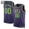 Camiseta New Orleans Pelicans Personalizada City Edition 2024-25 Púrpura Swingman para Niño