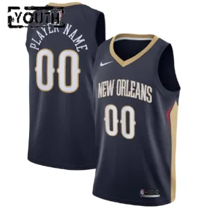Camiseta New Orleans Pelicans Personalizada Icon Edition Swingman para Niño