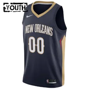 Camiseta New Orleans Pelicans Personalizada Icon Edition Swingman para Niño