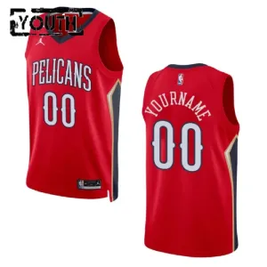 Camiseta New Orleans Pelicans Personalizada Statement Edition Swingman para Niño