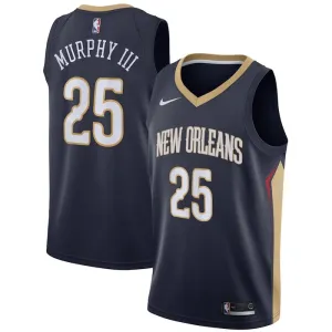 Camiseta New Orleans Pelicans Trey Murphy III 25 Icon Edition Swingman para Hombre