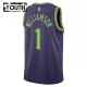 Camiseta New Orleans Pelicans Zion Williamson City Edition 2024-25 Púrpura Swingman para Niño