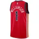 Camiseta New Orleans Pelicans Zion Williamson Statement Edition 2023-24 Rojo Swingman para Hombre