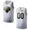 Camiseta New York Knicks Golden Edition Personalizada Blanco Swingman para Hombre