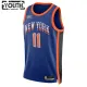 Camiseta New York Knicks Jalen Brunson City Edition 2023-24 Azul Swingman para Niño