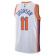 Camiseta New York Knicks Jalen Brunson City Edition 2024-25 Blanco Swingman para Hombre