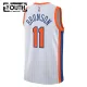 Camiseta New York Knicks Jalen Brunson City Edition 2024-25 Blanco Swingman para Niño