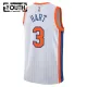 Camiseta New York Knicks Josh Hart City Edition 2024-25 Blanco Swingman para Niño