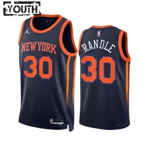 Camiseta New York Knicks Julius Randle 30 Statement Edition Swingman para Niño Camiseta New York Knicks Julius Randle 30 Statement Edition Swingman para Niño