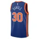 Camiseta New York Knicks Julius Randle City Edition 2023-24 Azul Swingman para Hombre