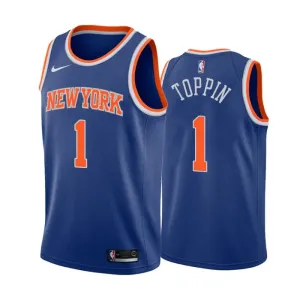 Camiseta New York Knicks Obi Toppin 1 Icon Edition Swingman para Hombre
