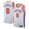 Camiseta New York Knicks Og Anunoby City Edition 2024-25 Blanco Swingman para Hombre