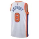 Camiseta New York Knicks Og Anunoby City Edition 2024-25 Blanco Swingman para Hombre