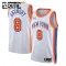 Camiseta New York Knicks Og Anunoby City Edition 2024-25 Blanco Swingman para Niño
