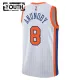 Camiseta New York Knicks Og Anunoby City Edition 2024-25 Blanco Swingman para Niño