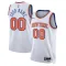 Camiseta New York Knicks Personalizada Association Edition Blanco Swingman para Hombre