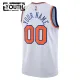 Camiseta New York Knicks Personalizada Association Edition Blanco Swingman para Niño