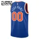 Camiseta New York Knicks Personalizada City Edition 2022-23 Azul Swingman para Niño