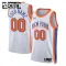 Camiseta New York Knicks Personalizada City Edition 2024-25 Blanco Swingman para Niño