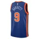 Camiseta New York Knicks RJ Barrett City Edition 2023-24 Azul Swingman para Hombre