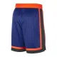 Pantalones New York Knicks City Edition 2023-24 Azul Swingman para Hombre