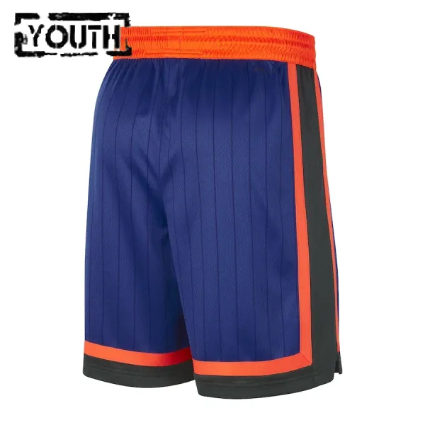 Pantalones New York Knicks City Edition 2023-24 Azul Swingman para Niño