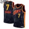 Camiseta Oklahoma City Thunder Chet Holmgren City Edition 2023-24 Negro Swingman para Niño
