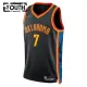 Camiseta Oklahoma City Thunder Chet Holmgren City Edition 2024-25 Negro Swingman para Niño
