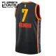 Camiseta Oklahoma City Thunder Chet Holmgren City Edition 2024-25 Negro Swingman para Niño