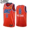 Camiseta Oklahoma City Thunder Jalen Williams 8 Statement Edition 2022-23 Naranja Swingman para Niño