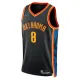 Camiseta Oklahoma City Thunder Jalen Williams City Edition 2024-25 Negro Swingman para Hombre