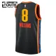 Camiseta Oklahoma City Thunder Jalen Williams City Edition 2024-25 Negro Swingman para Niño