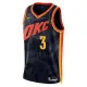 Camiseta Oklahoma City Thunder Josh Giddey City Edition 2023-24 Negro Swingman para Hombre